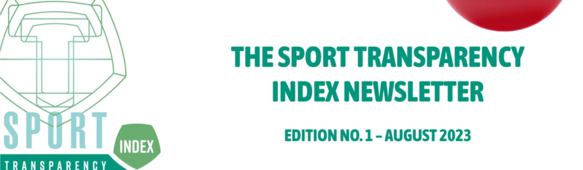 The Sport Transparency Index Newsletter – 1st Edition (Spanish) header