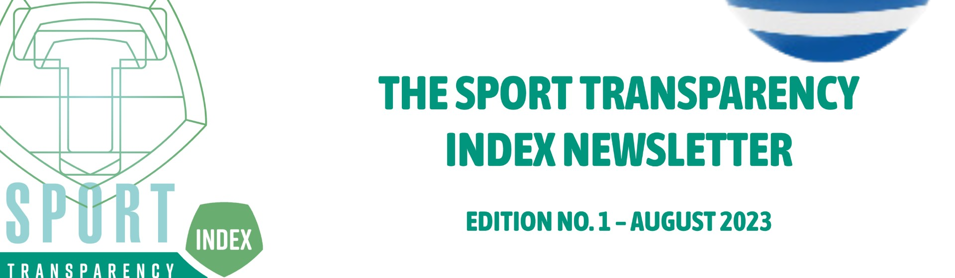 The Sport Transparency Index Newsletter – 1st Edition (Greek) header
