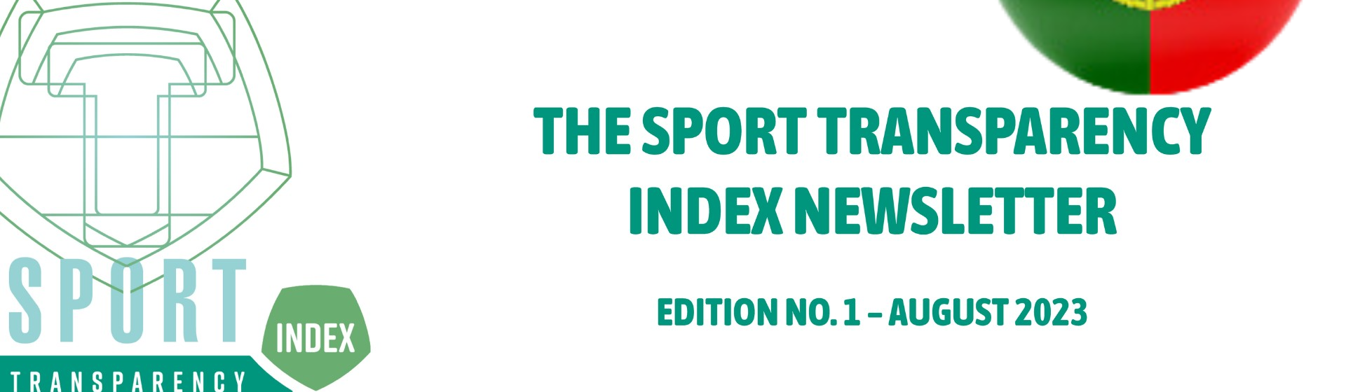 The Sport Transparency Index Newsletter – 1st Edition (Portugese) header
