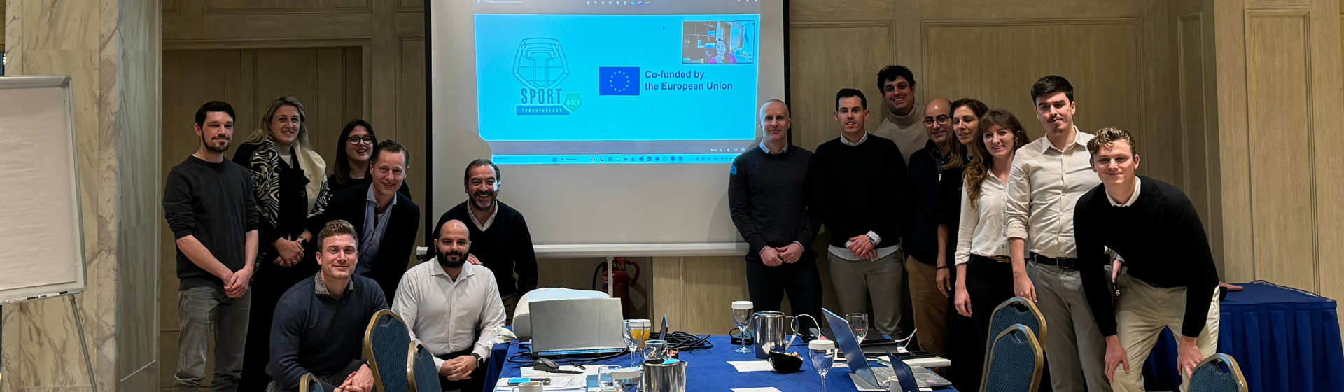 Third Sport Transparency Index Project Meeting in Athens header